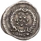 Theodosius II. Silver Siliqua (1.93 g), AD 402-450 VF - 2