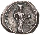 Alexius I Comnenus. Silver Tetarteron (3.50 g), 1081-1118 Choice VF