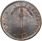 Chile. Peso, 1817-FJ (Santiago) NGC MS61 - 2