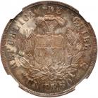 Chile. Peos, 1884-So NGC MS64