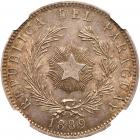 Paraguay. Peso, 1889 NGC MS62 - 2