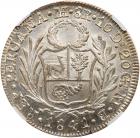 Peru. 8 Reales, 1841-MB (Lima) NGC MS62