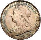 Great Britain. Crown, 1894 NGC MS63