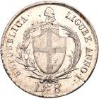 Italian States: Genoa. 8 Lire, 1798 NGC MS62 - 2