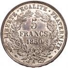 France. 5 Francs, 1850-A NGC MS63 - 2