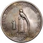 Guatemala. Quetzal, 1925 NGC About Unc