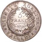 Italian States: Piedmont Republic. 5 Francs, L'AN 10 (1801) NGC MS61 - 2