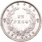 Colombia. Peso, 1855 NGC AU53 - 2