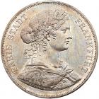 German States: Frankfurt am Main. 2 Talers, 1866 NGC MS63