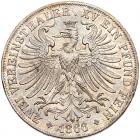 German States: Frankfurt am Main. 2 Talers, 1866 NGC MS63 - 2