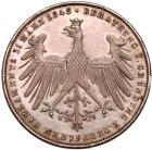 German States: Frankfurt am Main. 2 Gulden, 1848 PCGS Unc - 2