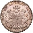 German States: Hamburg. 5 Marks, 1913-J NGC MS66