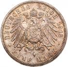 German States: Hamburg. 5 Marks, 1913-J NGC MS66 - 2