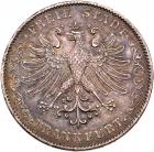 German States: Frankfurt am Main. 2 Talers, 1846 NGC AU58