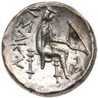 Parthian Kingdom. Artabanos I (Arsakes II). Silver Drachm (4.03 g), 211-185 BC N - 2