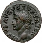 Divus Augustus. AE Dupondius (11.61 g), died AD 14 Choice VF