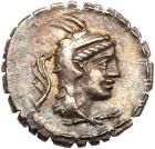 L. Papius. Silver Denarius (3.82 g), 79 BC EF