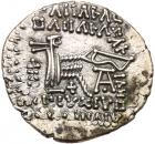 Parthian Kingdom. Sinatrukes(?). Silver Drachm (3.63 g), ca. AD 116 EF - 2