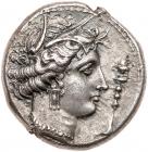 Sicily, Entella. Punic Occupation. Silver Tetradrachm (16.05 g), ca. 345/38-320/15 BC