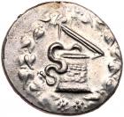 Lydia, Tralles. Silver Cistophoric Tetradrachm (12.43 g), ca. 166-67 BC EF