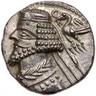 Parthian Kingdom. Phraates IV. Silver Drachm (3.92 g), 38/7-2 BC Nearly Mint Sta