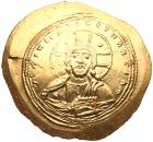 Constantine IX Monomachus. Gold Histamenon Nomisma (4.35 g), 1042-1055 Nearly Mi - 2