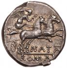 Pinarius Natta. Silver Denarius (3.73 g), 149 BC Superb EF - 2