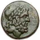 Bruttium, Hipponium (as Vibo Valentia). AE as (10.42 g), ca. 193-150 BC Choice V