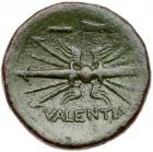 Bruttium, Hipponium (as Vibo Valentia). AE as (10.42 g), ca. 193-150 BC Choice V - 2