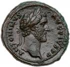 Antoninus Pius. AE as (13.43 g), AD 138-161 EF