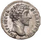 Marcus Aurelius. Silver Denarius (3.62 g), as Caesar, AD 138-161 EF