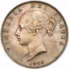 Great Britain. Halfcrown, 1846 NGC MS63