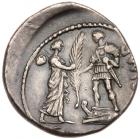 Cnaeus Pompey Jr. Silver Denarius (3.90 g), 46-45 BC VF - 2