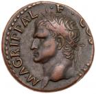 Agrippa. AE as (11.84 g), died 12 BC VF