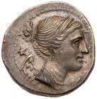 Bruttium, The Bretti. Silver Drachm (4.75 g), 216-214 BC Superb EF