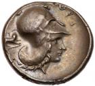 Corinthia, Corinth. Silver Stater (8.30 g), ca. 405/0-375 BC Choice VF - 2