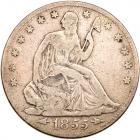 1855-S Liberty Seated 50C. Arrows PCGS VG8