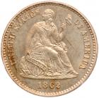 1862 Liberty Seated H10C PCGS Proof 64