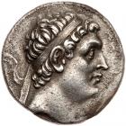 Baktrian Kingdom. Euthydemos I. Silver Tetradrachm (16.33 g), ca. 230-200 BC VF