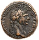 Trajan. AE (11.50 g), AD 98-117 VF