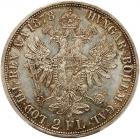 Austria. 2 Florin, 1878 PCGS MS62 - 2