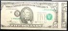 1986-A $5 Federal Reserve Error Note