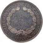 French Cochinchina. Essai Pattern Piastre, 1879-A PCGS Specimen 63 - 2