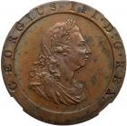 Great Britain. Penny, 1797 NGC AU58 BR