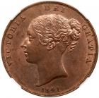 Great Britain. Penny, 1841 NGC MS62 RB