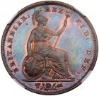 Great Britain. Copper Proof Penny, 1826 NGC PF63 BR - 2