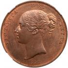 Great Britain. Penny, 1848 NGC MS64 RB