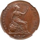 Great Britain. Penny, 1854 NGC MS64 BR - 2