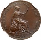 Great Britain. Penny, 1854 NGC MS64 BR - 2