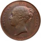 Great Britain. Penny, 1855 NGC MS64 BR